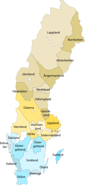 Fil:Sverigekarta-Landskap Text.svg