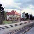 Björköby station - 1969 - Foto: Sveriges Järnvägsmuseum