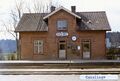 Knislinge station - 28 april 1971 - Foto: Sveriges Järnvägsmuseum