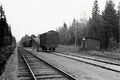 Duvetorp Håll- och lastplats - 1940-talet - Foto: Sveriges Järnvägsmuseum