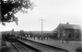 Fogdarp station - ca 1900 - Foto: Sveriges Järnvägsmuseum