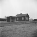 Rottnekvarn hållplats - 1963 - Foto: Sveriges Järnvägsmuseum