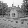 Bjärges station 1958 Foto:Olof Sjöholm