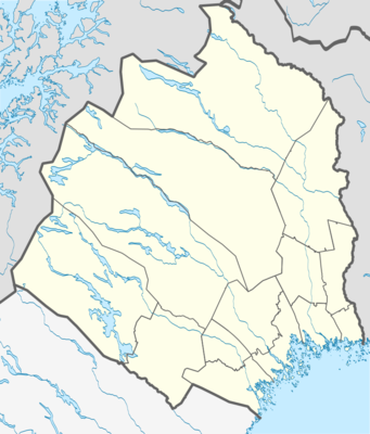 Kartposition Sverige Norrbotten