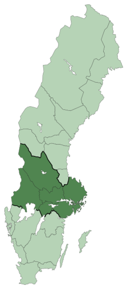 Fil:Sverigekarta-Landsdelar Svealand.svg