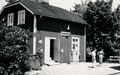 Öjkrokens station, kort är taget någon gång på 50-talet.