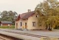 Skedala station - 1960-talet - Foto: Sveriges Järnvägsmuseum