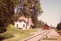 Månstadskulle station - 1969 - Foto: Sveriges Järnvägsmuseum