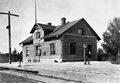 Hammarslund station - 1915 - Foto: Sveriges Järnvägsmuseum