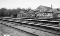 Herrljunga station - 1900 - Foto: Wassberg Karl - Sveriges Järnvägsmuseum