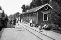 Simlångsdalen station - 1940-50-talet - Foto: Sveriges Järnvägsmuseum